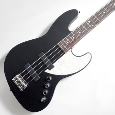Fender Made in Japan Elemental Jazz Bass Stone Black with gig bag