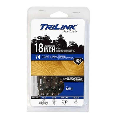 TRILINK CHAINSAW CHAIN K3C-074G L74 FOR MS 360 18"STENS H2674 STENS CL26374TL2