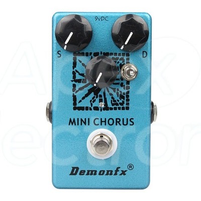 Demonfx MINI CHORUS High Quality Guitar Effect Pedal Chorus With True Bypass