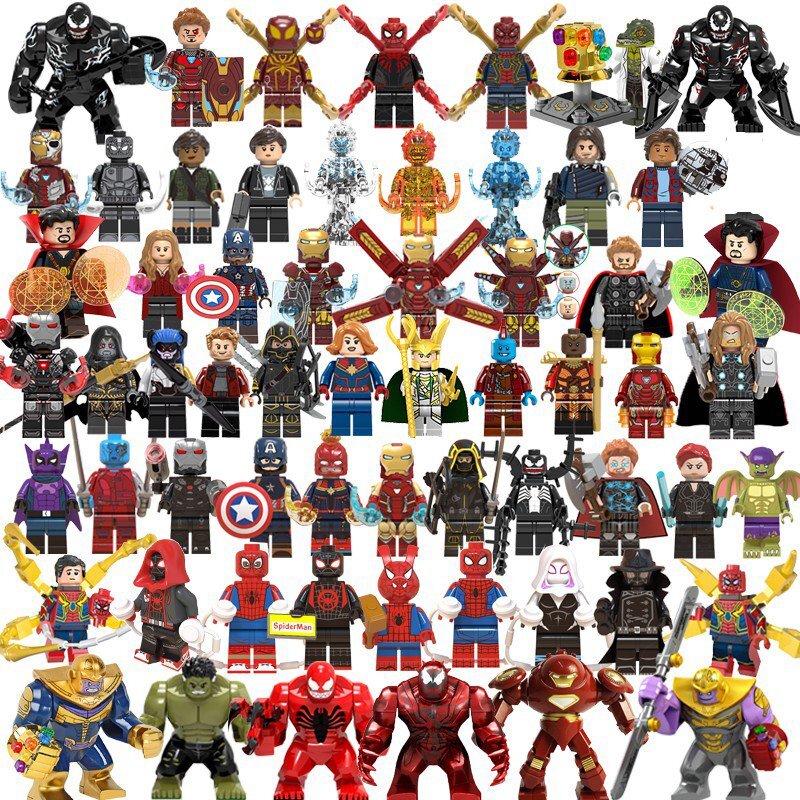Lego marvel hotsell avengers figures
