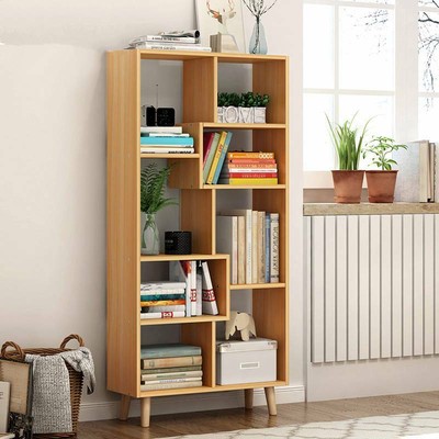 8 Cube Corner Bookshelf Kids Bookcase Shelving Book Shelf Unit