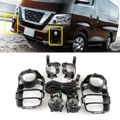 Fog Lamp Assembly Fog Lamp Light Lamps Kit Set For Nissan NV350 Uran 2018-2020 