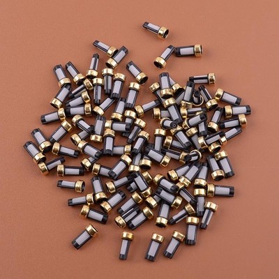 100pcs Fuel Injector Micro Basket Filters Fits For ASNU03C Injector Repair Kits