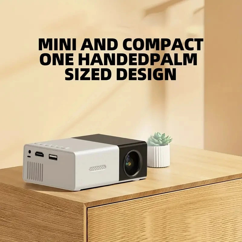 Mini Projector LED 1080P Home Cinema Portable Pocket Projector Party Theater
