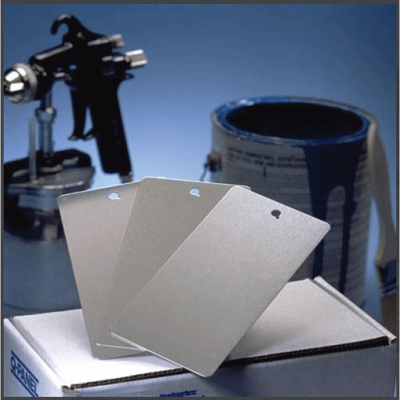 Powder Coating Sample Panels - Blank Aluminum Ready To Coat Panels! 2  X3.5 Inch
