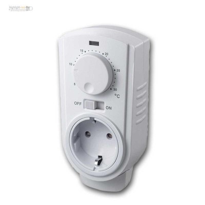 Thermostat Stecker ST35ana Thermoschalter für Steckdose, Steckdosenthermostat