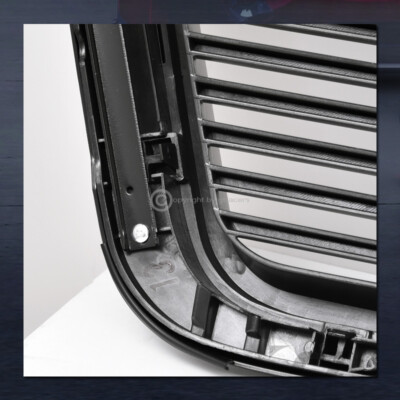 Matte Black For 2004-2008 Ford F150 Horizontal Billet Front Bumper Grill Grille