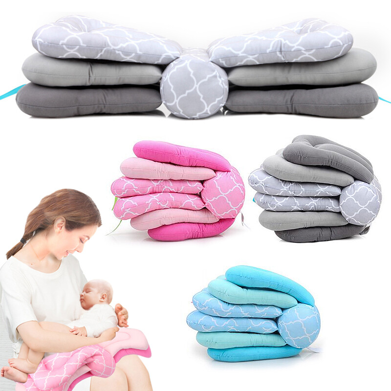Baby Nursing Pillows Breastfeeding Layered Adjustable Infant