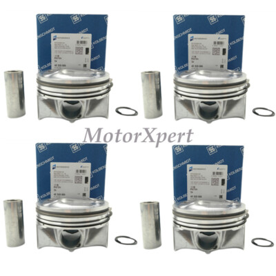 Set of 4 OEM KS KolbenSchmidt Pistons For Land Rover Range Rover Discovery 2.0T