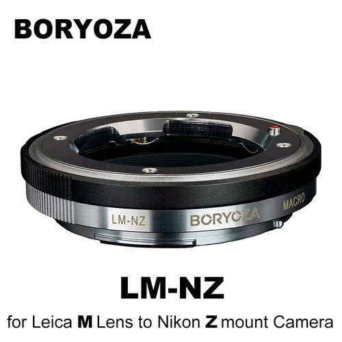 BORYOZA LM-NZ LM-Z Lens Mount Adapter Trap Focus Leica M