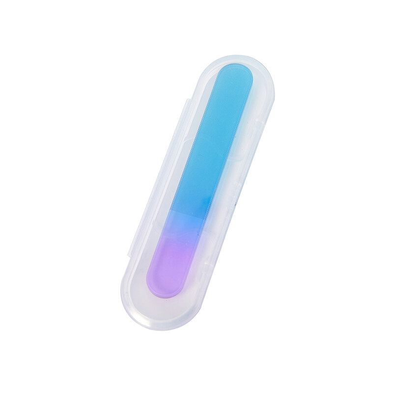 Nano Glass Nail File Sanding Polishing Buffer Block Nailfile Manicure.-ls