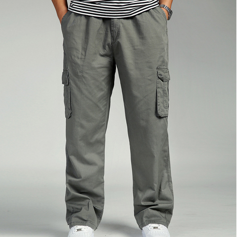 loose fit cargo work pants