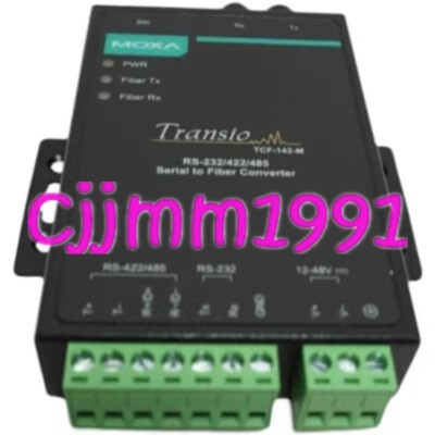 1PC new MOXA TCF-142-M-ST-T RS-232/422/485 fiber optic converter #LM