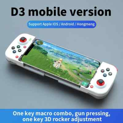 Game Controller for Mobile Phone Android/IOS Wireless BT 5.0 Stretchable