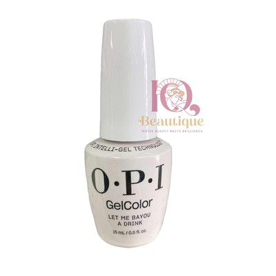 OPI GelColor Intelli-Gel Polish 0.5fl.oz/15mL GCN51 Let Me Bayou a Drink
