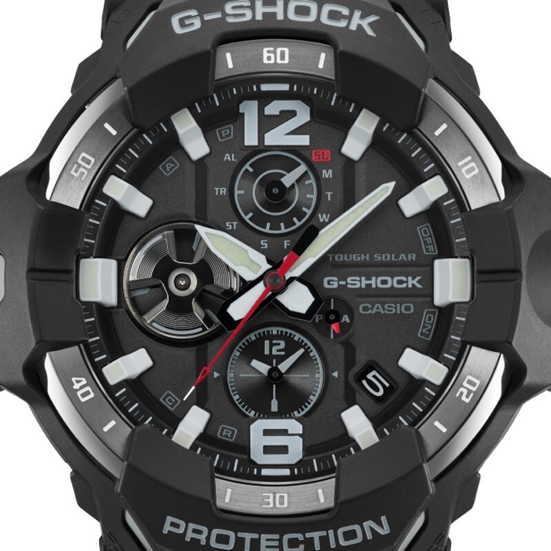 Pre-owned Casio G-shock Gr-b300-1ajf Gravitymaster Master Of Air Bluetooth Men Watch
