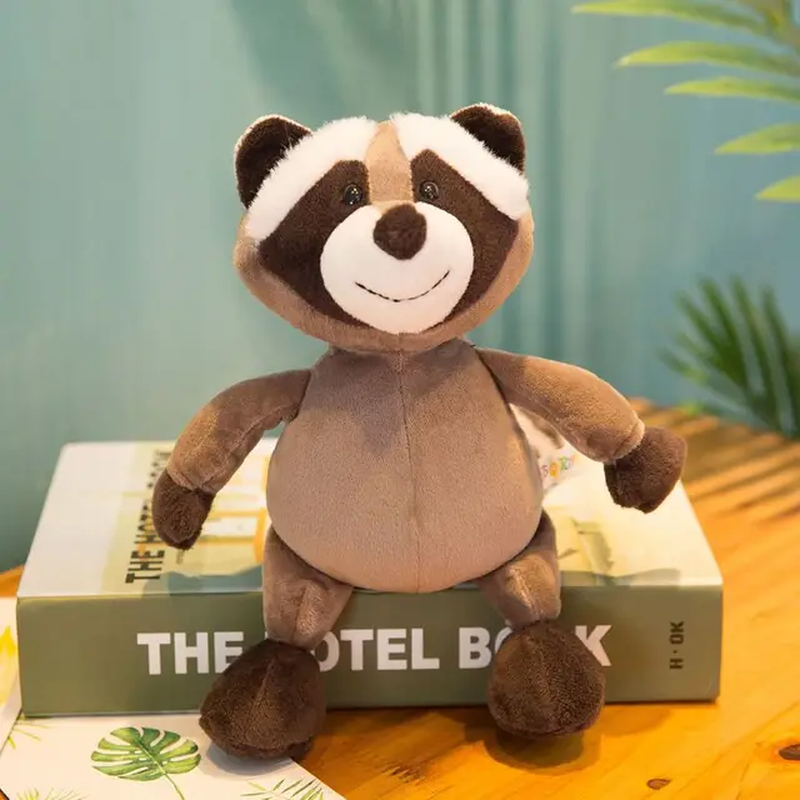 25cm Stuffed Lifelike Forest Animal Plush Toys - Animal Dolls for Kids