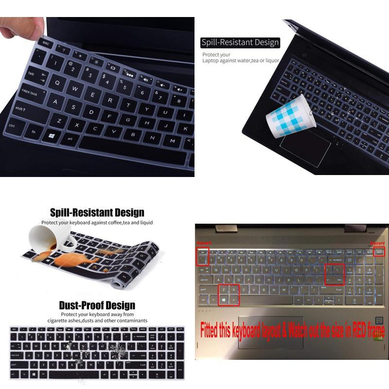 Keyboard Cover for HP Envy x360 2-in-1 15.6" Laptop Series /