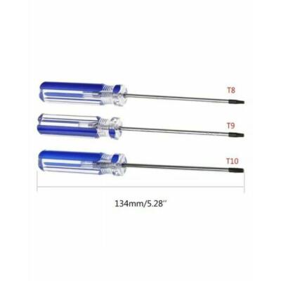 T8/T9/T10 Tamper Proof Screwdriver Security Torx Driver For 360PS3 Control     г