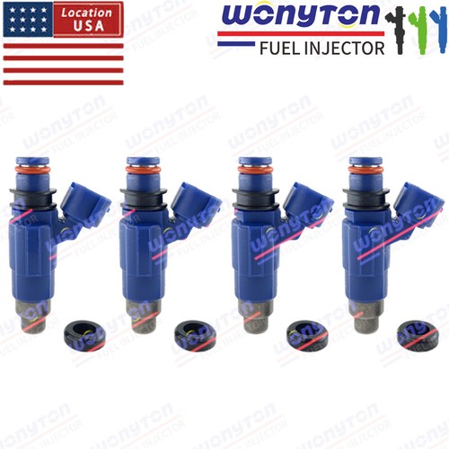 FAYTEK Inyector de combustible para Mitsubishi Outlander 2.4L 2003, inyector de combustible CDH240E/MR988881,1PCS de 1/4PCS