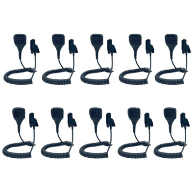 10pcs Speaker Microphone PMMN4051 fit XTS5000 XTS3000 XTS2500 XTS1500 Radio