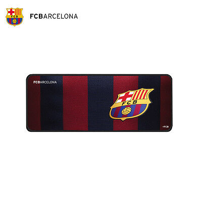 Official License FC Barcelona PC Computer Gaming Wide Large Mouse Pad Mat Gear