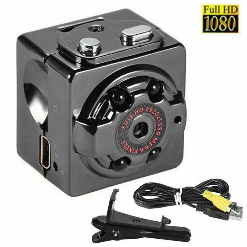 Mini Telecamera Spia Microcamera Infrarossi Full Hd Nascosta Notturna Sq8 cir