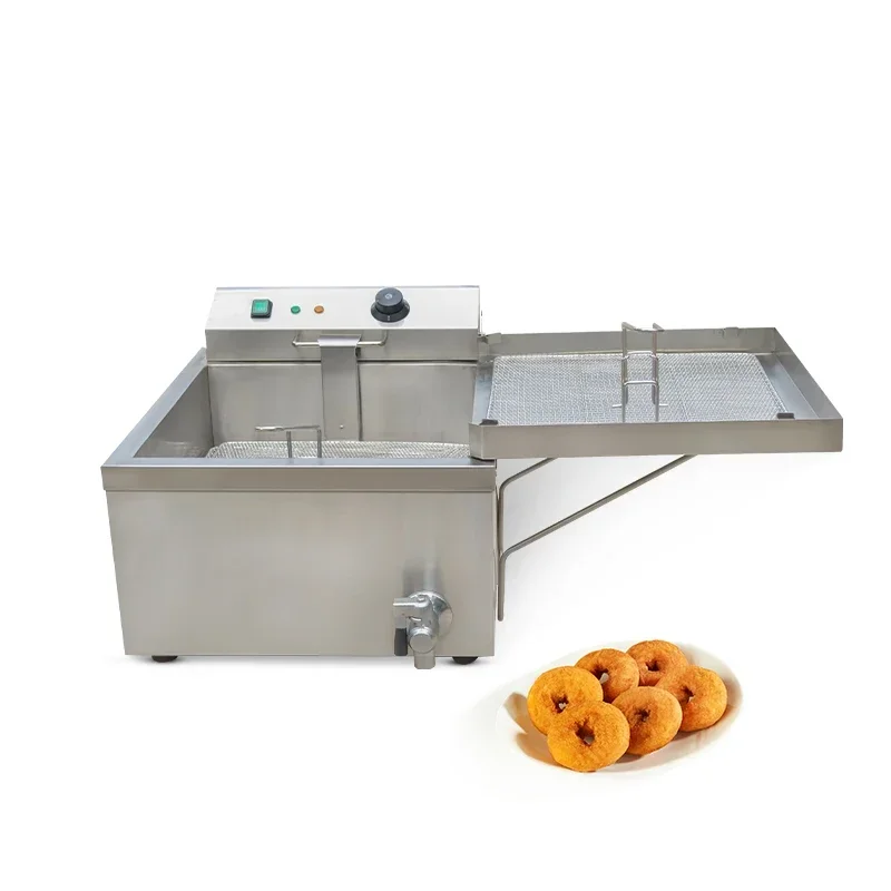 Commercial Large-Capacity Electric Fryer, Constant Temperature Control, Adjustab