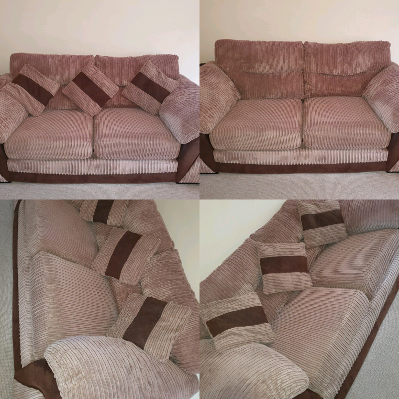DFS brown 3 seater sofa and cushions. in Cwmbran, Torfaen Gumtree