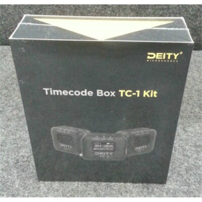 Deity Microphones TC-1 Timecode Box 3 Piece Kit Black