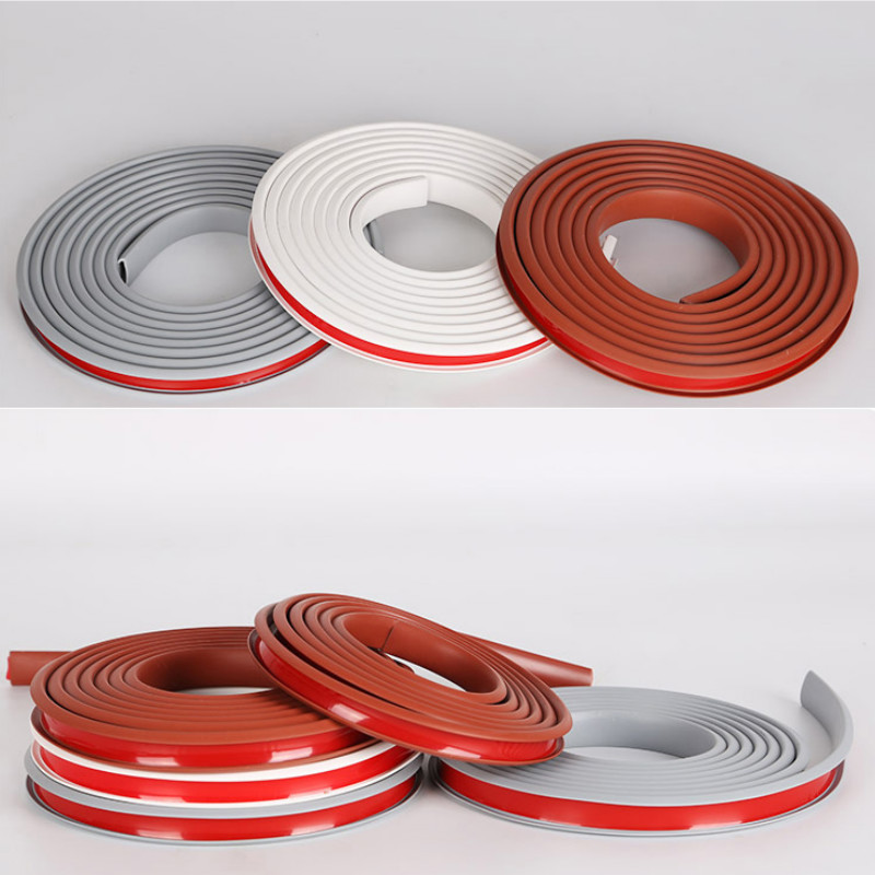 5m PVC Self Adhesive U-shaped Edge Banding Strip Tape Furniture Veneer Protector