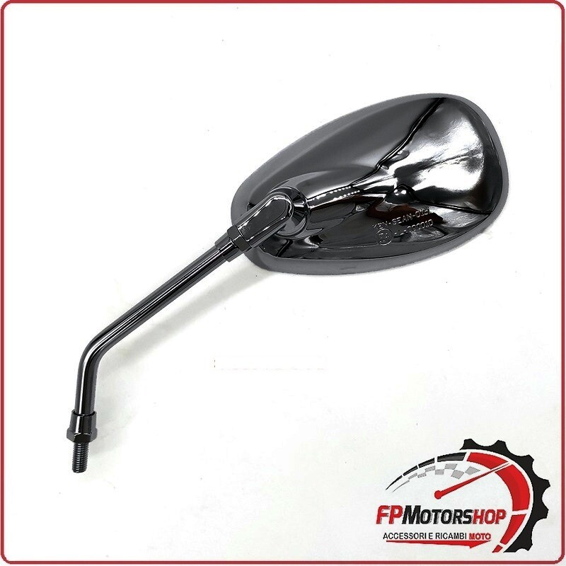 SPECCHIETTO RETROVISORE SX PER SCOOTER KYMCO PEOPLE 50 125 150 >07 CROMATO