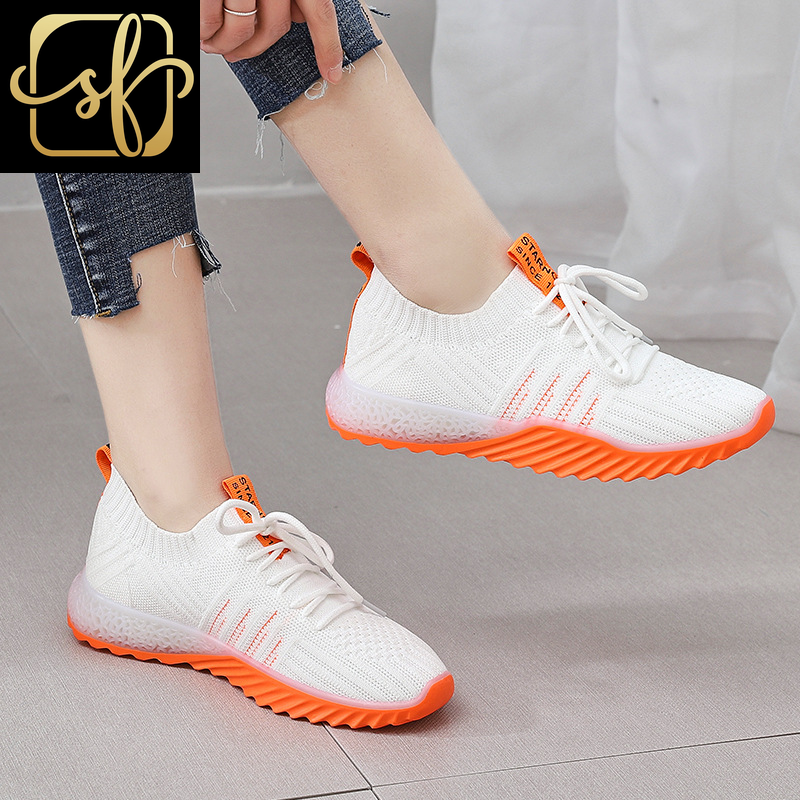 Sports Shoes Orange Size 38 