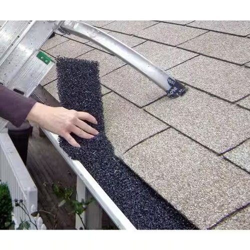 EZ 4 ft. Foam Filter Plastic Gutter Guard for 5 in. K-Style (36-Pack) EZ 4 ft. Foam Filter Plastic Gutter Guard for 5 in. K-Style (36-Pack)