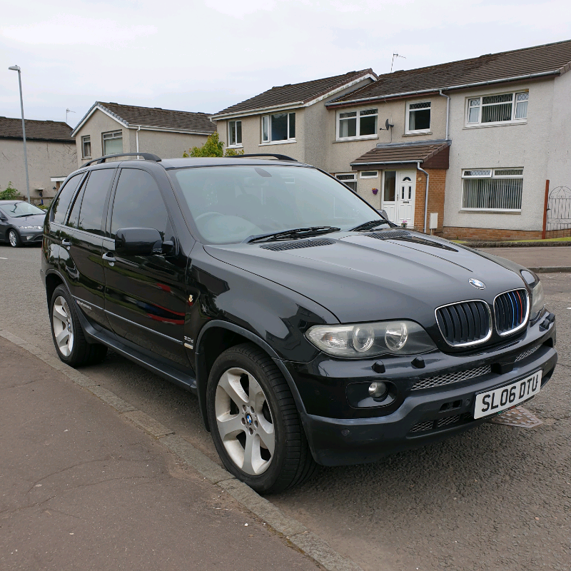 BMW X5 3.0D SPORT. 2006 Model, black dakota, satnav, low mileage 121k | in Wemyss Bay ...