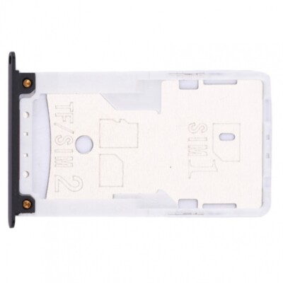 Tray SIM For Xiaomi Redmi 4X Adaptor Micro Support Holder SD Card Black