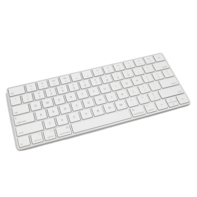 Apple Magic Keyboard 2 Silver Bluetooth Wireless A1644 MLA22LL/A US English