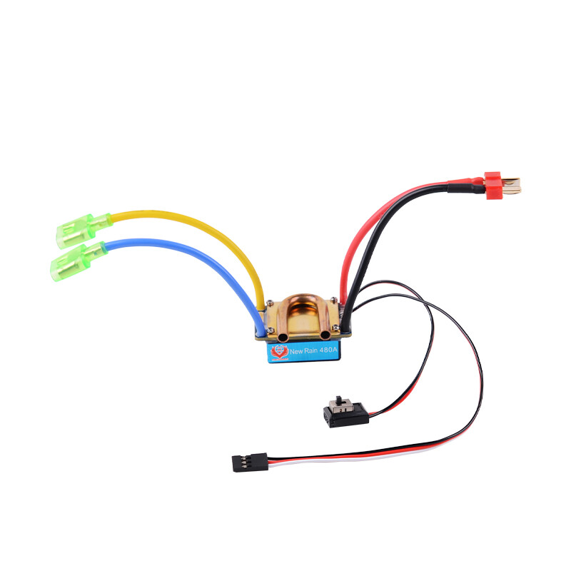 Dual Motor 480A Waterproof Brushed ESC Speed Controller Kit 