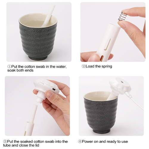 USB Mini Ultrasonic Air Humidifier Water Bottle Mini Aroma Cap Maker Home& Car