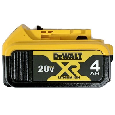 DEWALT GENUINE DCB204-2 20V 20-Volt Li-Ion 4.0Ah Tool Battery 2-Pack Batteries