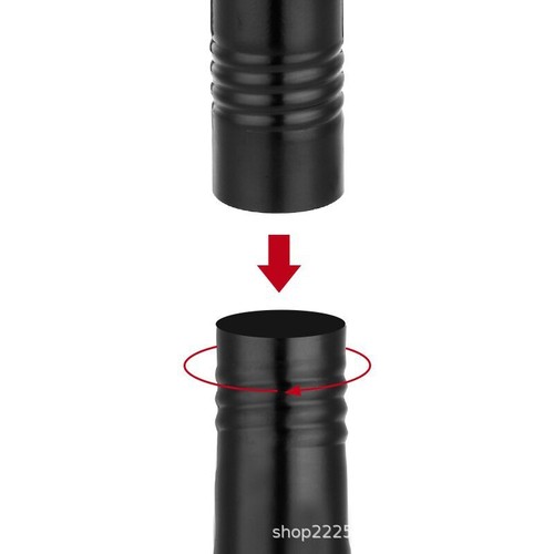 6FT Flag Pole Kit Heavy Duty Bracket Metal Pole With 2 Rotating Rings For Garden