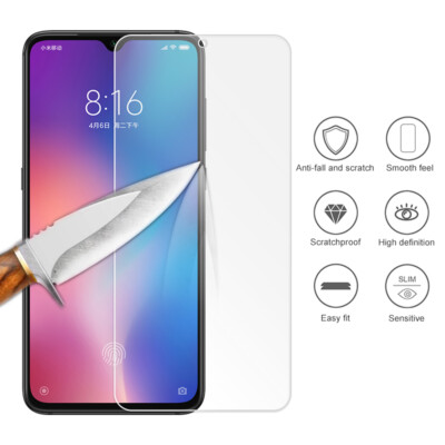 Tempered Glass for Xiaomi Redmi Note 7 F1 K30 8 Pro Mi 9T Se A3 Screen Protector