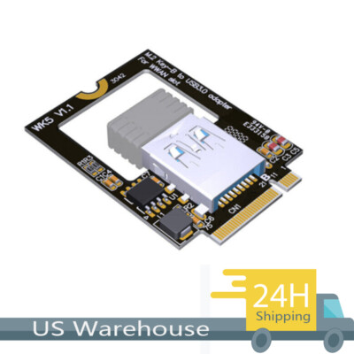 US STOCK Laptop M.2 B Key to Wireless WiFi Network Card USB 3.0 SSD  Converter