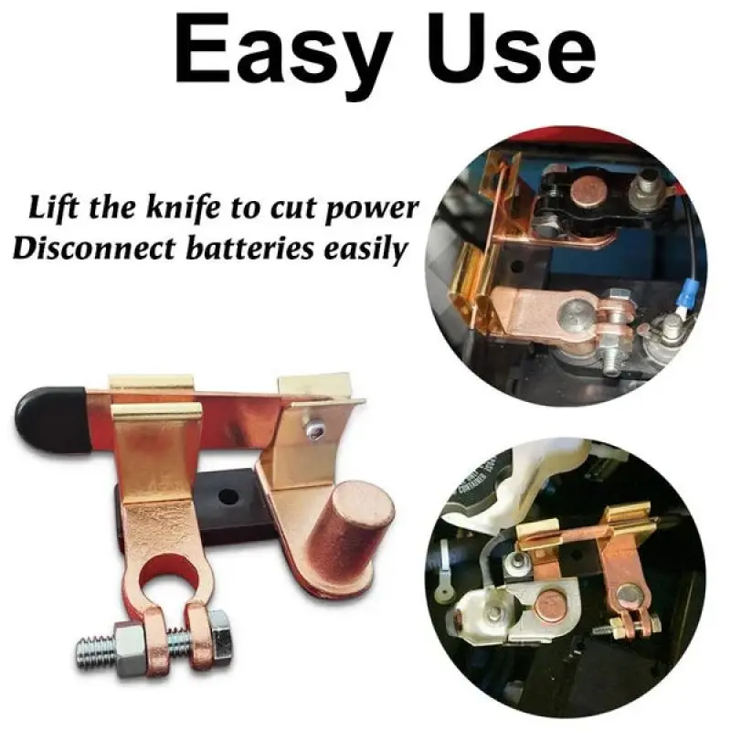 Battery Isolator Switch Disconnect Power Cut Off for Car RV Auto