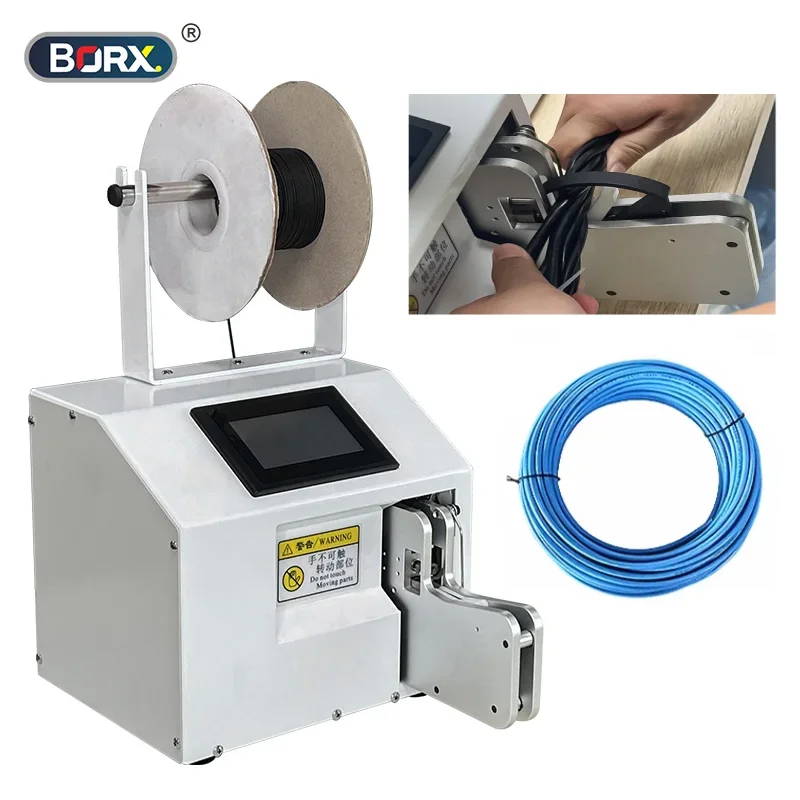 BORX Semi-automatic Wire Tying Machine 5-35mm Cable Binding Machine with Free St