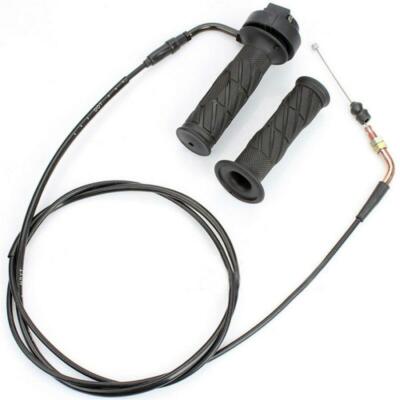 For GY6 125-150CC Throttle Turn Handle Refueling Throttle Cable Seat Assembly