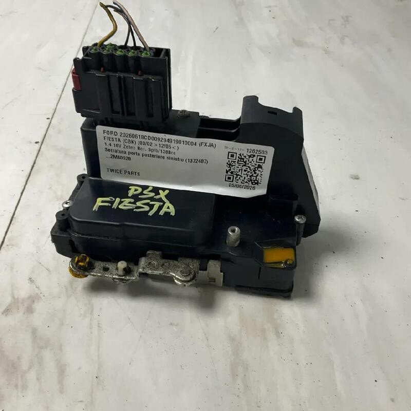 1372487 SERRATURA PORTA POSTERIORE SINISTRO FORD FIESTA (CBK) 1.4 16V ZETEC BER