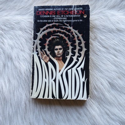 DENNIS ETCHISON Darkside 1986 Vintage HORROR Paperbacks From Hell 1980s Book