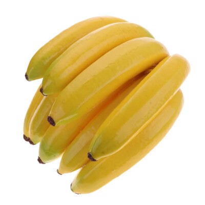 Lifelike Banana Bunch Artificial Plastic Fake Fruits-Decor Prop Party Decor