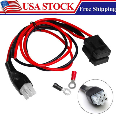6-pin DC Power Cord Cable for Icom IC-725A IC-706 IC-718 IC-746 IC-756 Radios